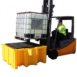 Spill Pallet - IBC single & integrated 260mm decanting area