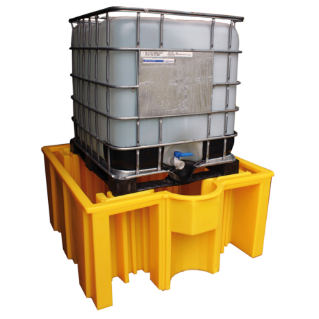 IBC Spill Pallet with integrated decanting